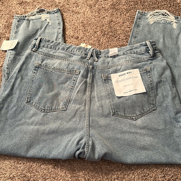 Good American Good Boy Jeans size 16 NWT - Picture 7 of 10